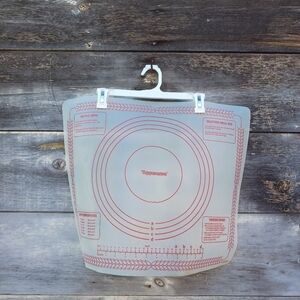 Tupperware Pastry Mat Pie Tart Sheet 1977 Dart Industries 18" x 22" USA